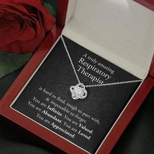 Miniatura 7 de Collar con tarjeta de mensaje, joyería hecha a mano, regalos de Navidad, terapeuta respiratorio, regalos para terapeuta respiratorio, agradecimiento