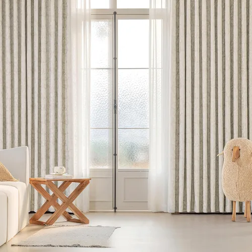 Miniatura 8 de Beauoop - Cortinas opacas beige con diseño floral jacquard, 2 paneles, para dormitorio/sala, de felpilla, gris pardo, aislantes y a prueba de ruido