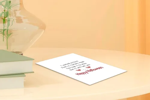 Miniatura 4 de Tarjeta de felicitación divertida, tarjeta de amor travieso para padres, tarjeta de Halloween humorística para novio, novia, pareja, grito