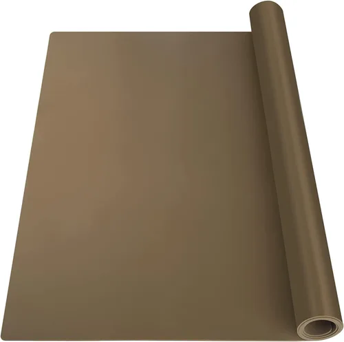 Miniatura 23 de Alfombrilla de silicona resistente al calor para encimera, alfombrillas de silicona multiusos grandes para manualidades, tamaño de banco de trabajo