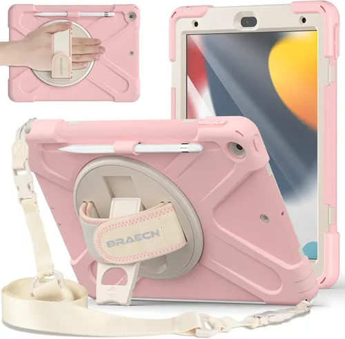 Miniatura 14 de BRAECNstock - Funda para Apple iPad de 9ª/8ª/7ª generación, de 10.2" 2021/2020/2019, funda protectora a prueba de golpes para iPad de 10.2 pulgadas