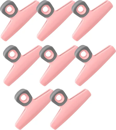 Miniatura 13 de COOK WITH COLOR Clips para alimentos – Clips anchos y resistentes, clips grandes para bolsas para almacenamiento de alimentos con agarre hermético