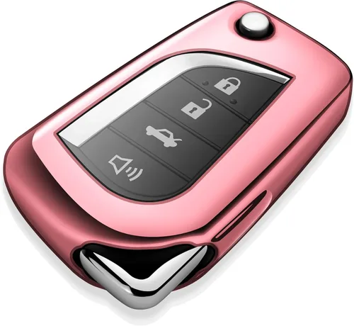 Miniatura 8 de Tukellen - Funda protectora para llave inteligente de Toyota, diseño especial suave de TPU, compatible con Toyota Camry SE/LE 2018-2024, RAV4 LE