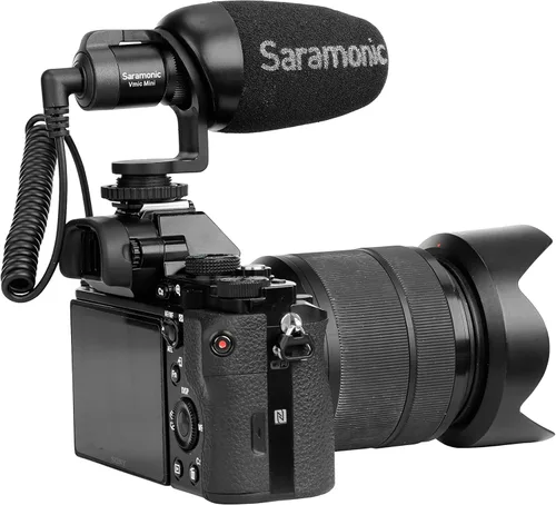 Miniatura 5 de Saramonic VMICMINI Vmic Mini Micrófono de Escopeta (VMICMINI), Negro