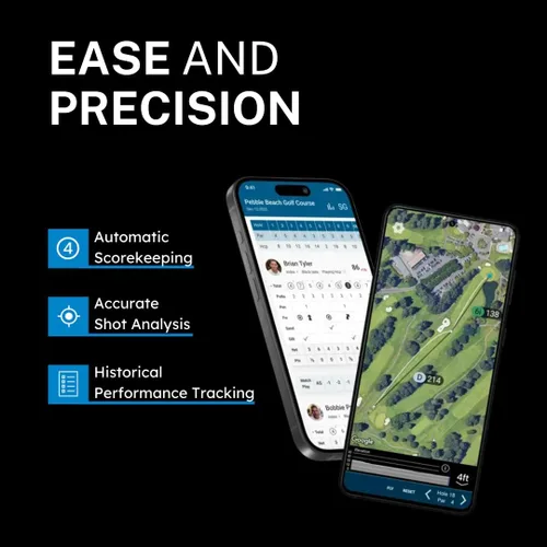 Miniatura 2 de Sistema de análisis de juego y seguimiento en tiempo real de golf, Golf Tags, Negro, Negro