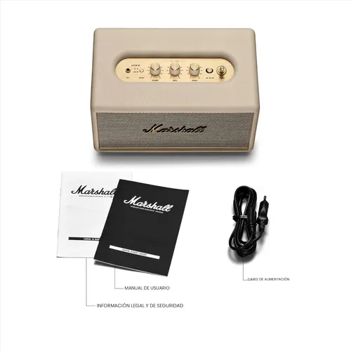 Miniatura 9 de Marshall Acton III - Altavoz Bluetooth para el hogar, color crema