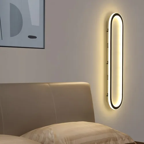 Miniatura 7 de Lámpara de techo LED moderna, anillo negro empotrado, lámpara de techo con control remoto, lámpara de techo acrílica para dormitorio, pasillo, isla