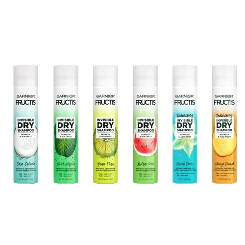 Miniatura 4 de Garnier Fructis Mango Punch - Champú seco invisible, ponche de mango, 3.67 oz