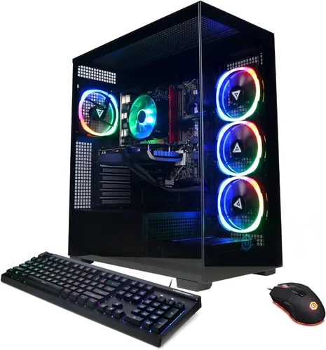 CyberpowerPC Gamer Xtreme VR Gaming PC, Intel Core Ultra 5 225F, GeForce RTX 5060 8GB, 32GB DDR5, 2TB PCIe 4.0 SSD, WiFi Ready y Windows 11 Home