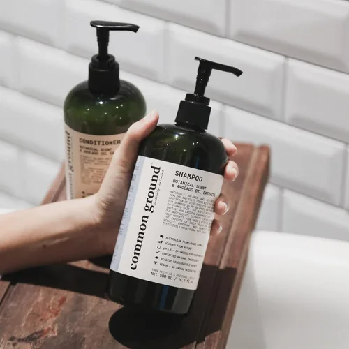 Miniatura 7 de Paquete de gel de baño, champú y acondicionador (3 artículos), sin parabenos ni crueldad, orgánico, vegano, a base de plantas, aroma botánico