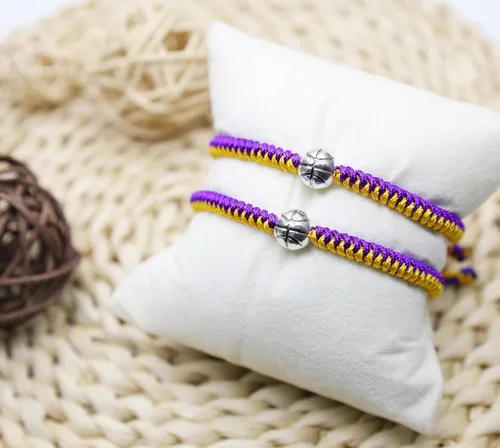 Miniatura 12 de MANYC Basketball Bracelets Adjustable for Boys, Girls, and Adults Handmade Gifts for Basketball Players