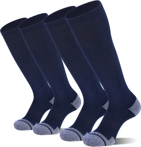 Miniatura 11 de CS CELERSPORT Paquete de 2 / 3 calcetines de béisbol para jóvenes, niños y adultos, calcetines de fútbol de sóftbol sobre la pantorrilla