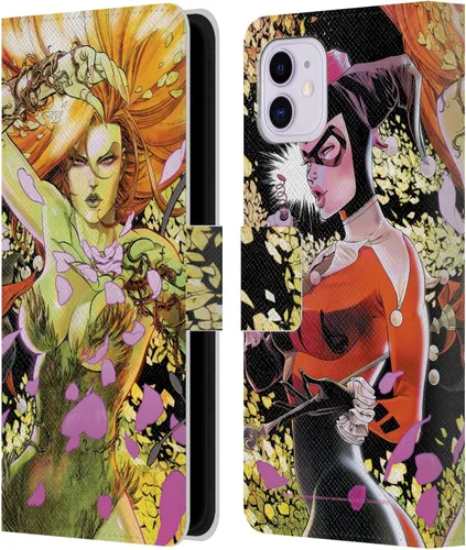 Miniatura 25 de Head Case Designs Officially Licensed Batman DC Comics Batman #609 Hush Gotham City Sirens Leather Wallet Case Compatible with Apple iPhone 7/8 / SE