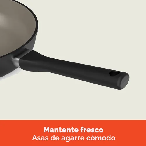 Miniatura 6 de BELLA - Juego de 7 piezas de utensilios de cocina con revestimiento antiadherente EverGood™ de cerámica, apto para lavavajillas y horno, compatible