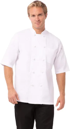 Miniatura 2 de Chef Works Abrigo de chef Tivoli para hombre personalizado