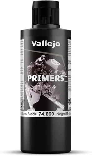 Miniatura 6 de Vallejo Pintura de imprimación negra brillante, 1.1 fl oz