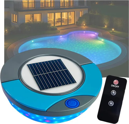 Miniatura 8 de GAME Luces de piscina 23600-BB Show de luz subacuática y fuente con piezas remotas y accesorios, azul