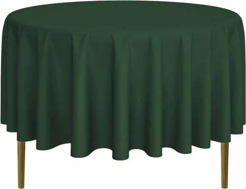 Miniatura 24 de Lann's Linens - 10 manteles redondos de tela de poliéster para bodas/banquetes/restaurantes (varios colores y tamaños)