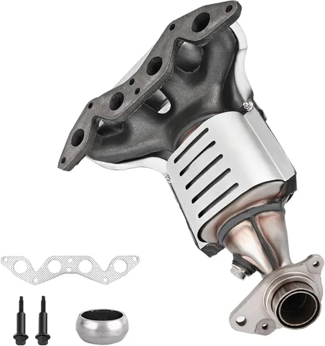 Miniatura 18 de Nilight - Convertidor catalítico de entrada/salida de 2 pulgadas con escudo térmico, catalizador universal de 2 pulgadas para Chevrolet Chevy Dodge