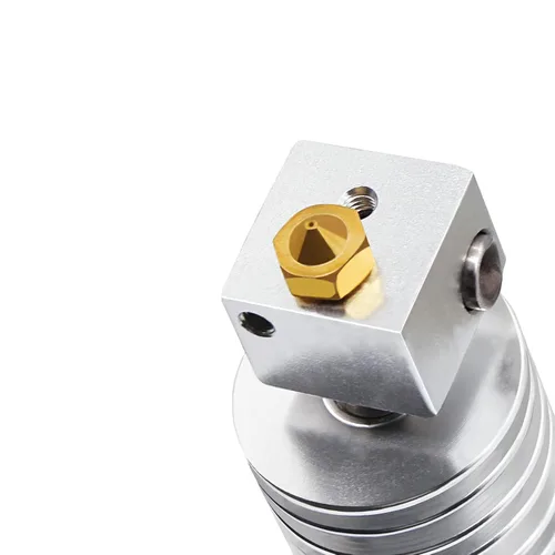 Miniatura 8 de [Paquete de 2 unidades] Extrusora 3D Hotend compatible con ANYCUBIC Chiron Extrusora Head 24V V5 con 10 boquillas V6 de latón de 0.016 in