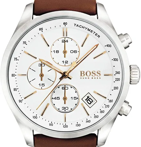 Miniatura 3 de Hugo Boss negro 1513475Mens Reloj cronógrafo WFecha