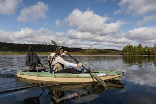 Miniatura 5 de Pelican Sentinel 100X - Angler Sit on top Fishing Kayak - Lightweight - Ergolounge™ Seating System
