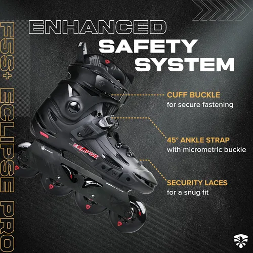 Miniatura 3 de Flying Eagle FS5+ Eclipse Pro Adult Inline Skates - Outdoor Urban Inline Roller Skates Adults, Freeskates, Outdoor Skate Roller Adult, Slalom Skate