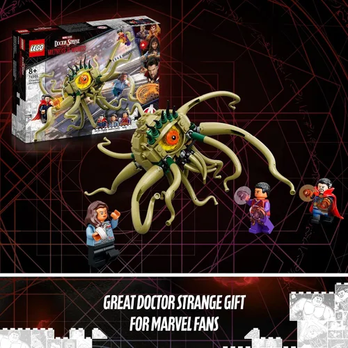 Miniatura 6 de LEGO Marvel Gargantos Showdown 76205 Monster Building Kit con Doctor Strange, Wong y America Chavez para mayores de 8 años (264 piezas)