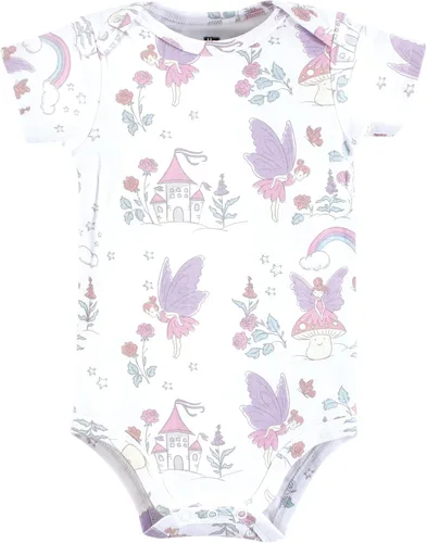 Miniatura 25 de Hudson Baby baby-girls Cotton Bodysuits 3-pack