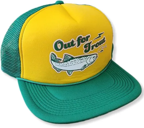 Miniatura 29 de ThatsRad Out for Trout Corduroy Snapback Sombrero Gorra Pesca con Mosca Pescador