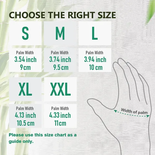 Miniatura 7 de COOLJOB 2 pares de guantes de jardinería para mujeres y hombres, guantes de trabajo de bambú para pantalla táctil, guantes de trabajo