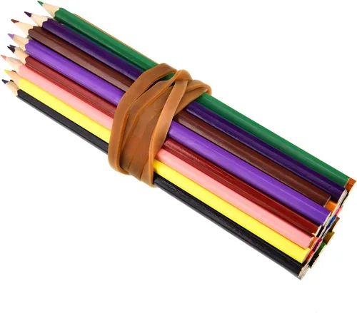 Miniatura 6 de Chinco 100 bandas de goma de tamaño 4 x 0.25 pulgadas, banda de goma elástica a granel para oficina, caja de basura para archivos de oficina