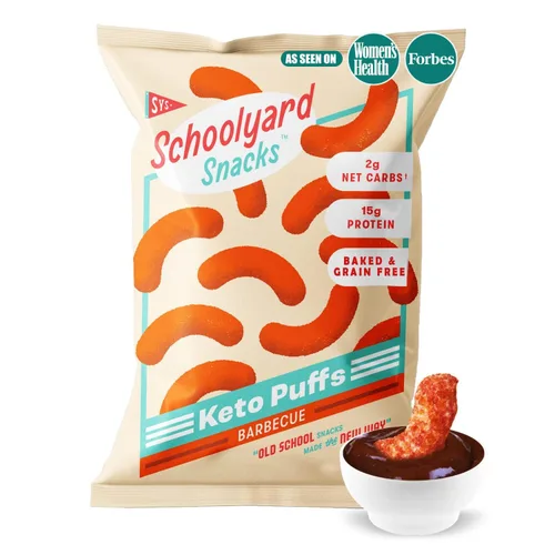 Miniatura 11 de Schoolyard Keto (Fiery Hot) Protein Puffs - Bajo en carbohidratos, bajo en azúcar, 14g de proteína, sin gluten, aperitivo alto en proteínas