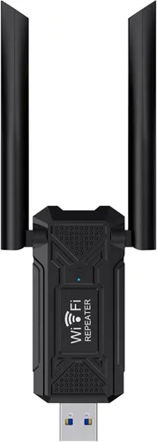 Miniatura 2 de Amplificador de señal USB WiFi, adecuado para repetidores WiFi domésticos, potenciador inalámbrico WiFi de 2.4 GHz, configuración fácil de un clic