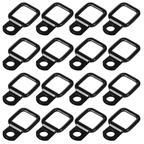 Miniatura 9 de DEDC Paquete de 8 Tornillos de Pulgar y Tuercas de Sujeción de Extracción Rápida para Techo Rígido, 8 piezas Anillas en D de Amarre Anclajes