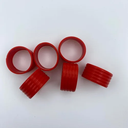 Miniatura 6 de 15 colores disponibles Buena elasticidad 8-45 piezas de raqueta de tenis/paletas de pickleball/squash anillo de silicona raqueta agarre bandas 8