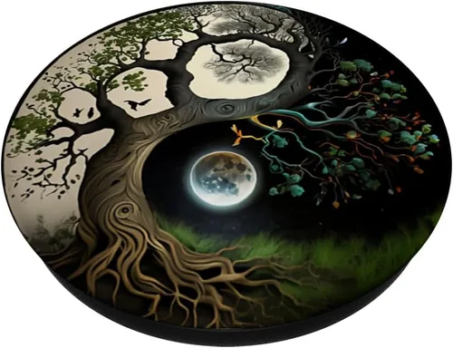 Miniatura 2 de Yin Yang Árbol de la Vida PopSockets PopSockets Estándar PopGrip