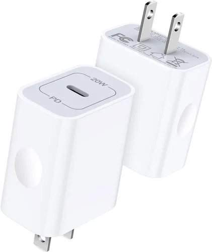 Miniatura 10 de Cargador de pared USB C, bloque de carga rápida PD tipo C de 20 W y cable de 6 pies compatible con Google Pixel 10/10 Pro XL/9a/9 XL 8a 8 7a 7 6 5