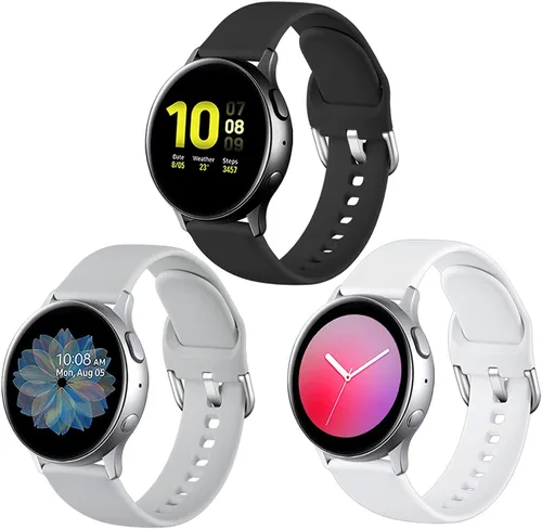 Miniatura 13 de Lerobo - Bandas compatibles con Samsung Galaxy Watch Active/Active 2 de 1.57 y 1.73 pulgadas/Galaxy Watch 1.65 pulgadas. Correa de reloj