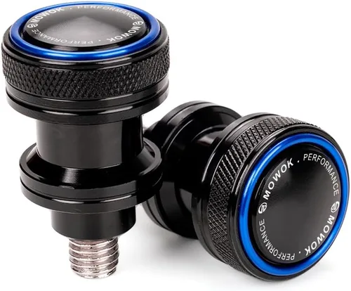 Miniatura 11 de MOWOK Se adapta a 150NK 250NK 250SR 400NK 650NK 400GT 650TR-G 650MT 800MT Accesorios Motocicleta M10 Basculante Carretes Slider Stand (negro)