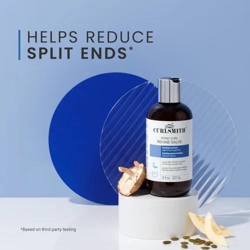 Miniatura 8 de CURLSMITH Bond Curl Rehab Salve - Protein-Rich Treatment, Bond-Building Hair Treatment, For All Curl Types, Vegan & Cruelty Free