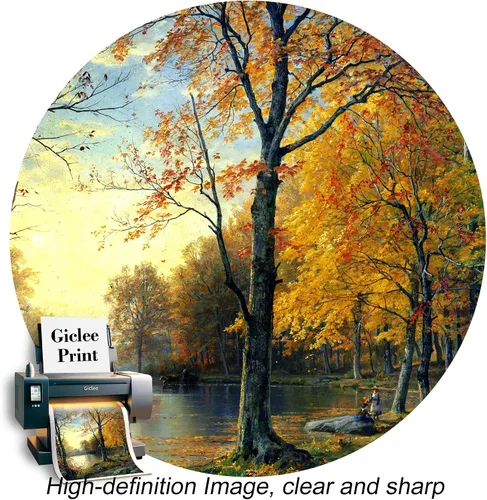 Miniatura 149 de A&T ARTWORK Campo de trigo con cipreses de Van Gogh Las reproducciones de arte clásico mundial, impresiones en lienzo giclée para decoración