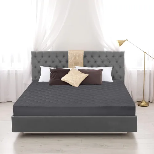 Miniatura 7 de Utopia Bedding - Funda acolchada ajustada para colchón, tamaño King, protector y cubierta de colchón elástico con bolsillo profundo que se estira