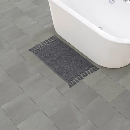 Miniatura 8 de French Connection Nellore Alfombras de Baño, Tapetes de Baño Tejidos y con Cuentas, Tapetes de Baño Duraderos y Gruesos para Baño y Alfombras