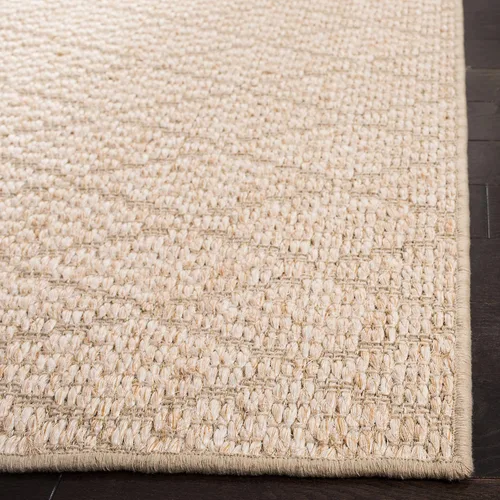Miniatura 5 de SAFAVIEH Palm Beach Collection - Alfombra para pasillo, 2 pies 3 pulgadas x 10 pies, color beige y beige, diseño de sisal, no desprende pelusa