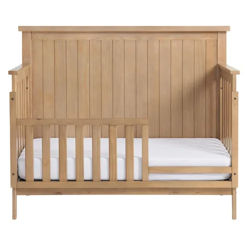 Miniatura 3 de Soho Baby Everlee - Kit de conversión de riel protector de cuna a cama infantil, madera de miel