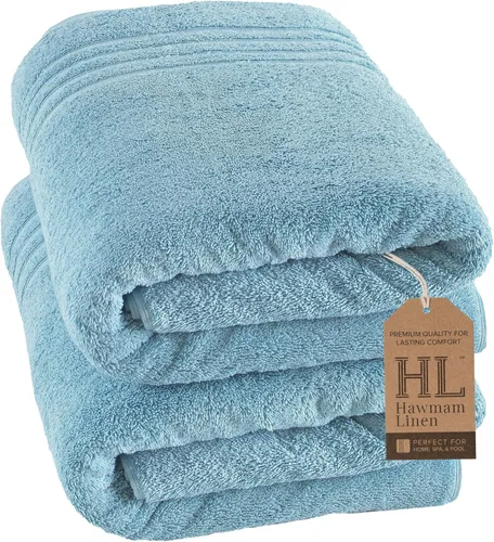 Miniatura 9 de Juego de 6 toallas de baño negras para baño, algodón turco original, suave, absorbente y de primera calidad, 2 toallas de baño, 2 manos y 2 toallas