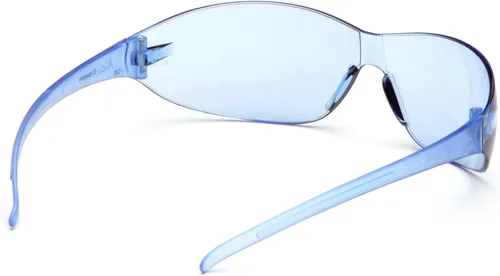 Miniatura 4 de Pyramex Alair - Lentes de seguridad para interiores y exteriores, marco de espejo para interiores y exteriores, ANSI Z87+ Marco y lentes azul