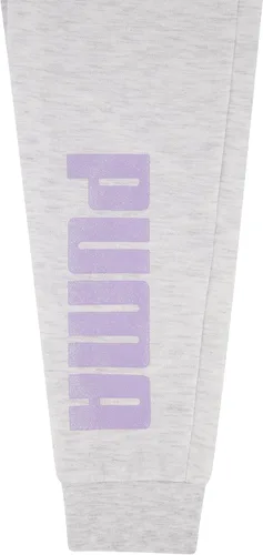 Miniatura 4 de PUMA girls Fleece Crewneck Pullover & Jogger Set