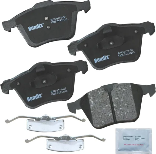 Miniatura 62 de Pastillas de freno delanteras cerámicas Bendix Priority1 CFC2302 para Hyundai Elantra 2021, Sonata 2022-2020, Kia K5 2023-2021